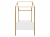 Bopita Liam huisbed 90x200 wit / naturel - Afbeelding 5