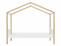 Bopita Liam huisbed 90x200 wit / naturel - Afbeelding 2