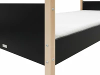 Bopita Liam huisbed 90x200 zwart / naturel - Afbeelding 3