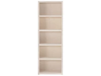Lifetime 5-vaks boekenkast whitewash