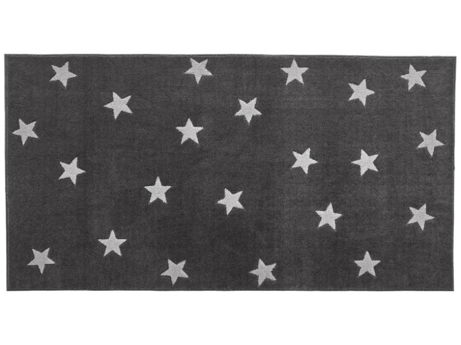 Lifetime vloerkleed grey & stars