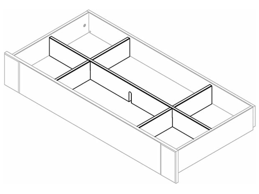 9538C 01W Lifetime ladeverdeler 100 cm