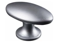 Lifetime ovalen knop alu