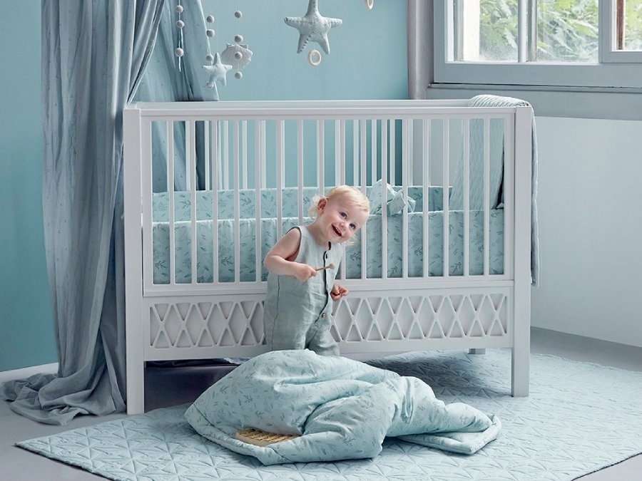 Cam Cam Copenhagen Harlequin ledikant 60x120 - White - Afbeelding 3