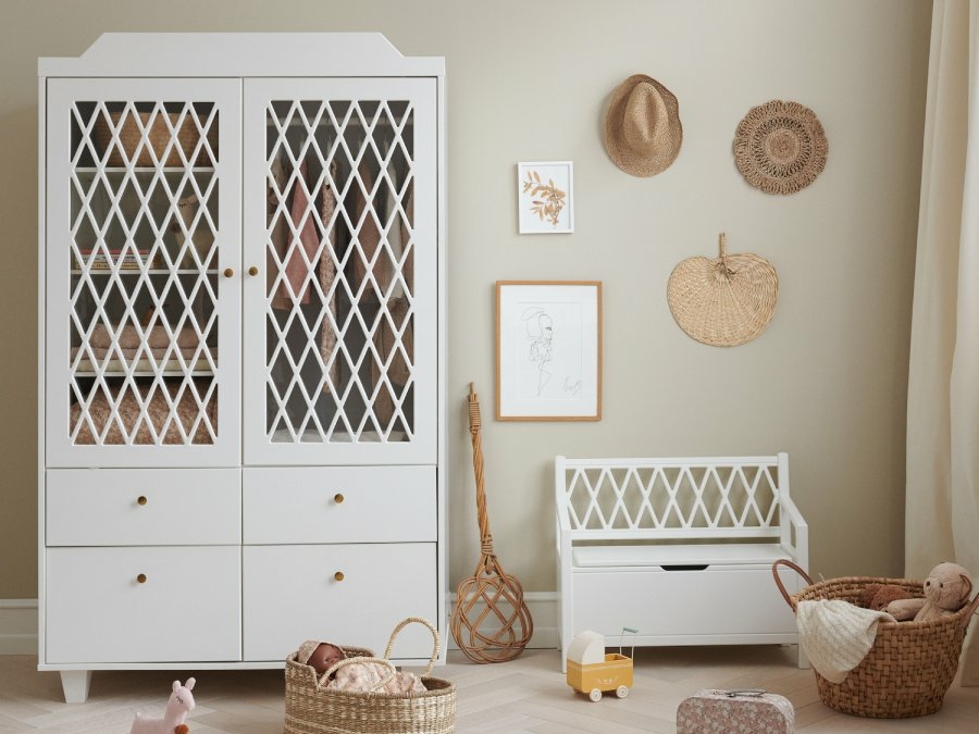 Cam Cam Copenhagen Harlequin kledingkast - White - Afbeelding 2