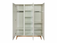Quax Trendy 3-deurs kast clay - Afbeelding 2