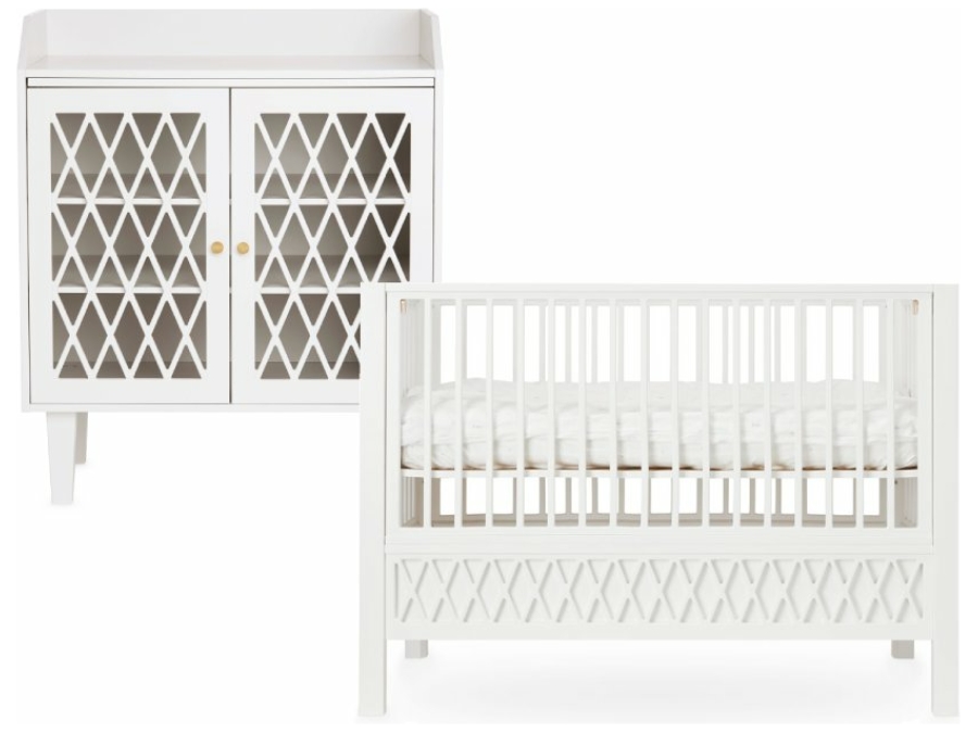 Cam Cam Copenhagen Harlequin 2-delige babykamer - White