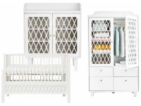 Cam Cam Copenhagen Harlequin 3-delige babykamer - White