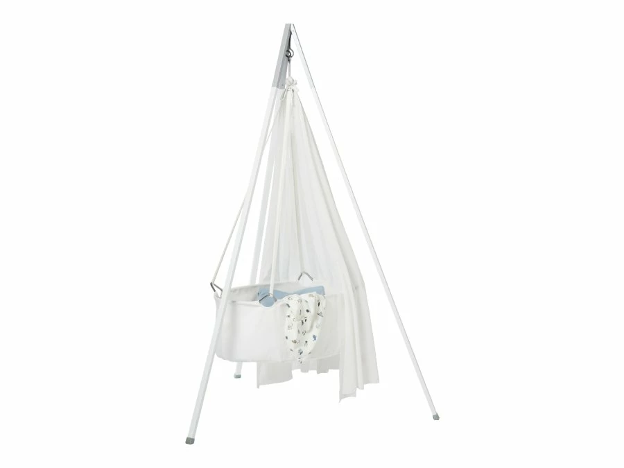 Leander Classic wieg met matras - wit - Afbeelding 4