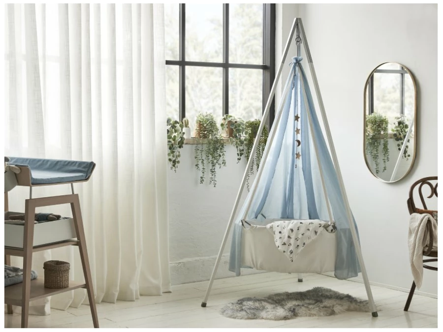 Leander Classic wieg met matras - wit - Afbeelding 5