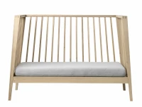 Leander Linea 2-delige babykamer luiertafel - eiken - Afbeelding 3