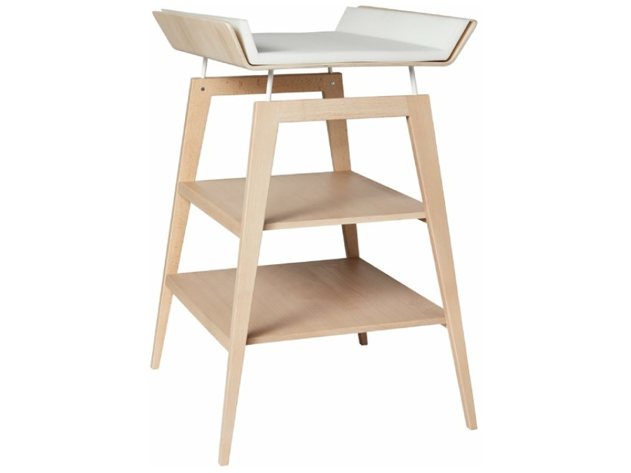 Leander Linea 2-delige babykamer luiertafel - beuken - Afbeelding 4