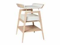 Leander Linea 2-delige babykamer luiertafel - beuken - Afbeelding 5