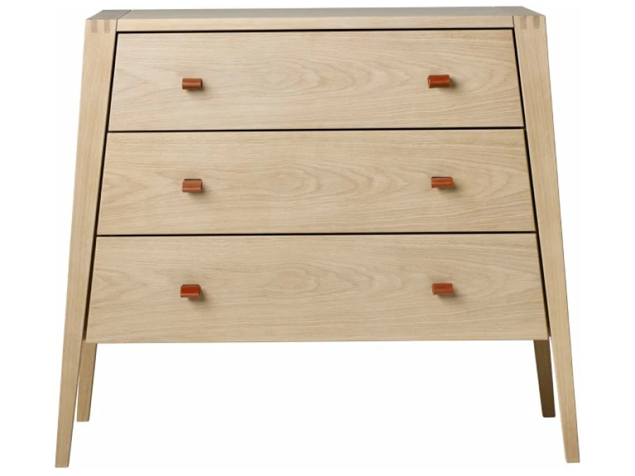 Leander Linea 2-delige babykamer commode - eiken - Afbeelding 4