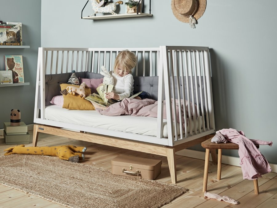 Leander Luna ledikant 60x120 - wit / eiken - Afbeelding 7