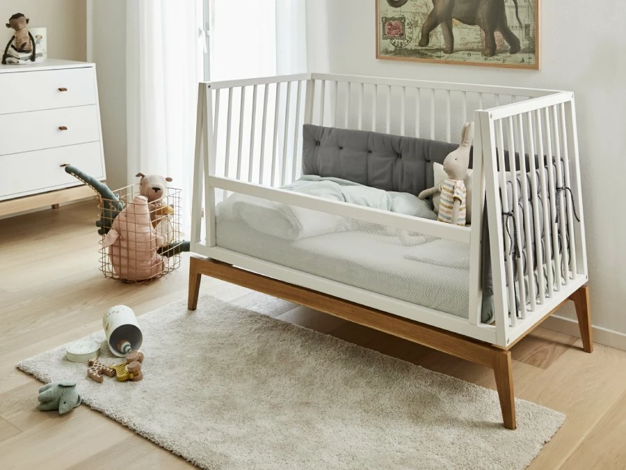 Leander Luna ledikant 60x120 - wit / eiken - Afbeelding 6