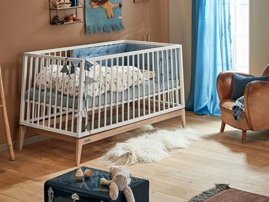 Leander Luna meegroeiledikant 70x140 - wit / eiken - Afbeelding 4