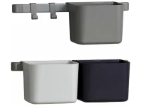 Leander organizers kort - 3 bakjes - Dusty Grey