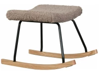 Quax Rocking hocker deluxe teddy stone