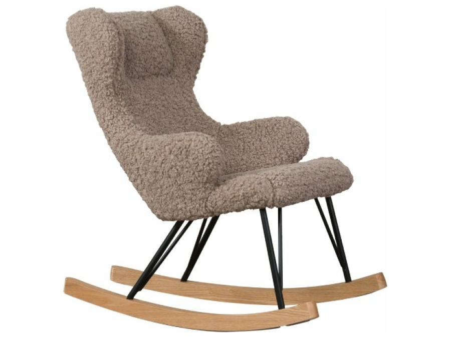 Quax Rocking schommelstoel kids deluxe teddy stone