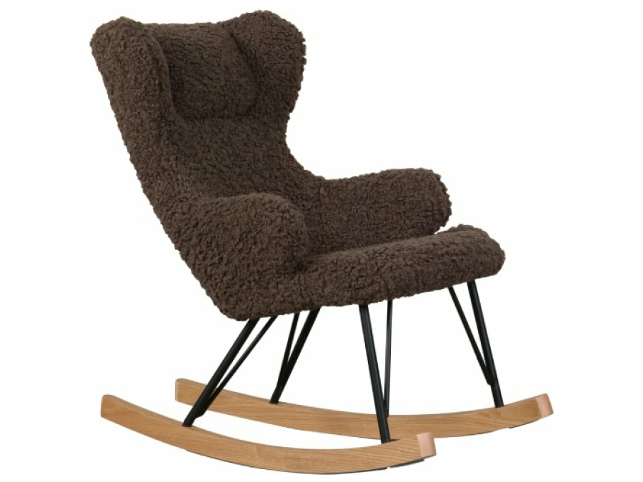 Quax Rocking schommelstoel kids deluxe teddy bison