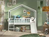 Vipack Dallas halfhoogslaper met glijbaan 90x200 - Afbeelding 2