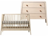 Leander Linea 2-delige babykamer commode - beuken