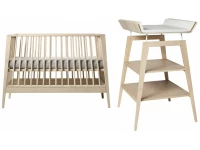 Leander Linea 2-delige babykamer luiertafel - beuken