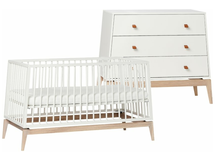 Leander Luna 2-delige meegroeikamer - wit