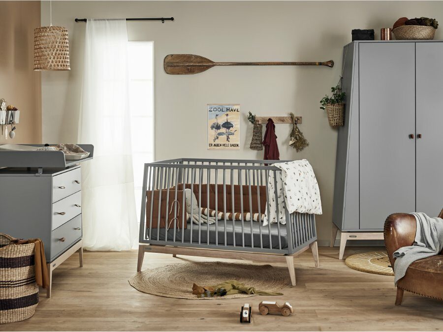 Luna grijs babykamer