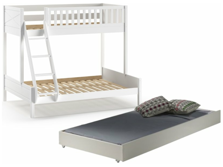STCOMA95RB14 Vipack Pino Scott familiestapelbed met rolbed