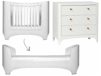 Leander Classic 2-delige meegroeikamer - wit