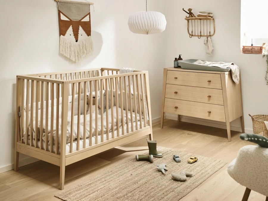 Leander Linea 2-delige babykamer commode - | Officieel verkooppunt | Beddies