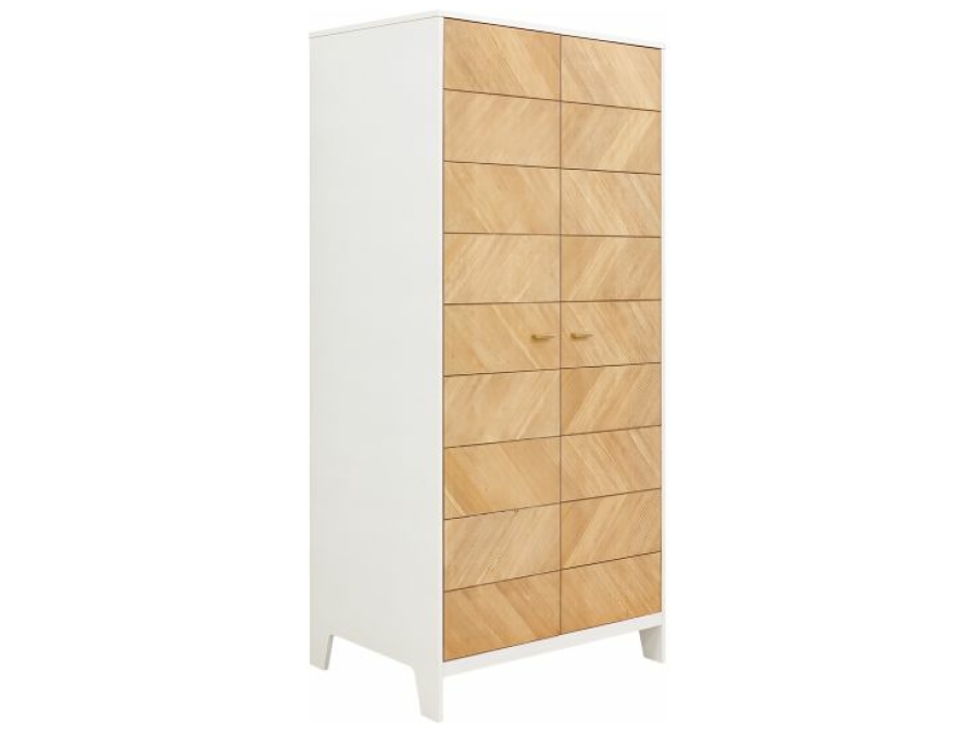 Bopita Isa 2-deurskast Vintage White