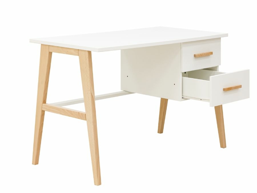 25218803 Bopita Fenna bureau Wit Naturel lade