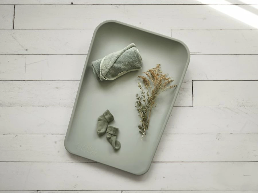 Leander Matty aankleedkussen Sage Green - Afbeelding 4