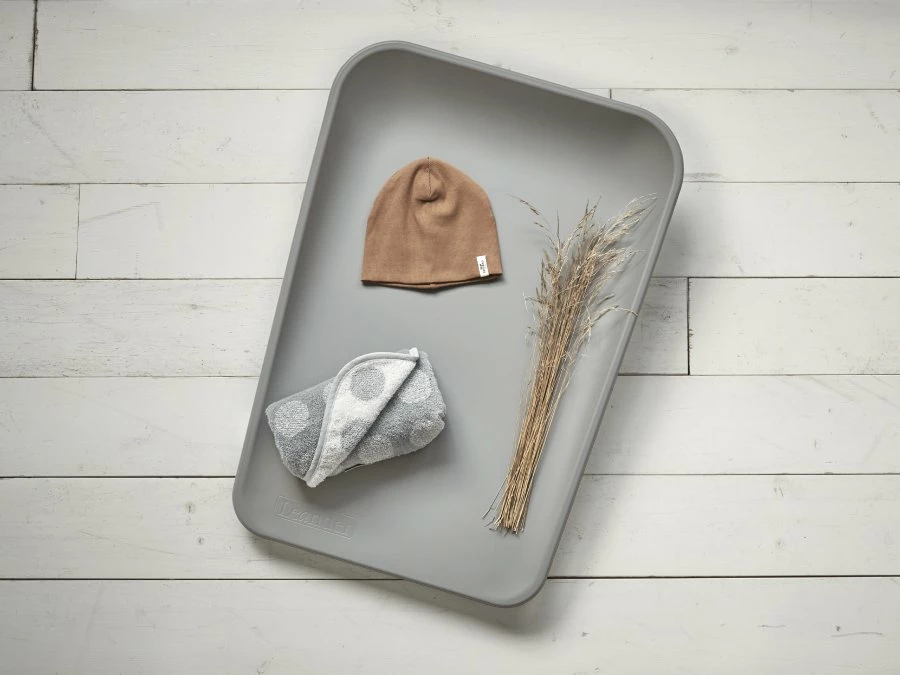 Leander Matty aankleedkussen Pearl Grey - Afbeelding 4