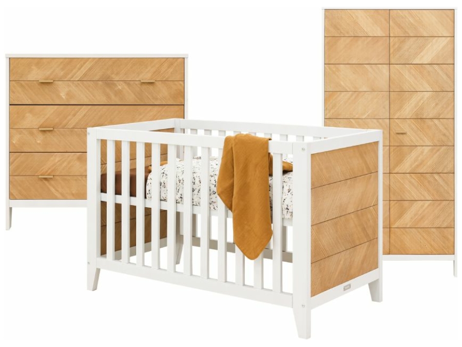Bopita Isa 3-delige babykamer Vintage White