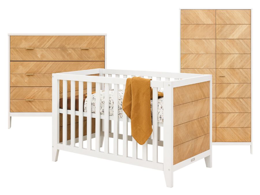Bopita Isa 3-delige babykamer Vintage White