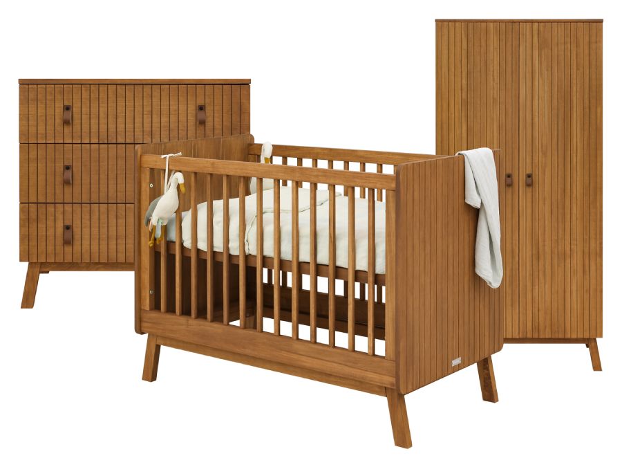 Bopita Senna 3-delige babykamer Rose Wood