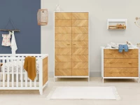 Bopita Isa ledikant 60x120 Vintage White - Afbeelding 8