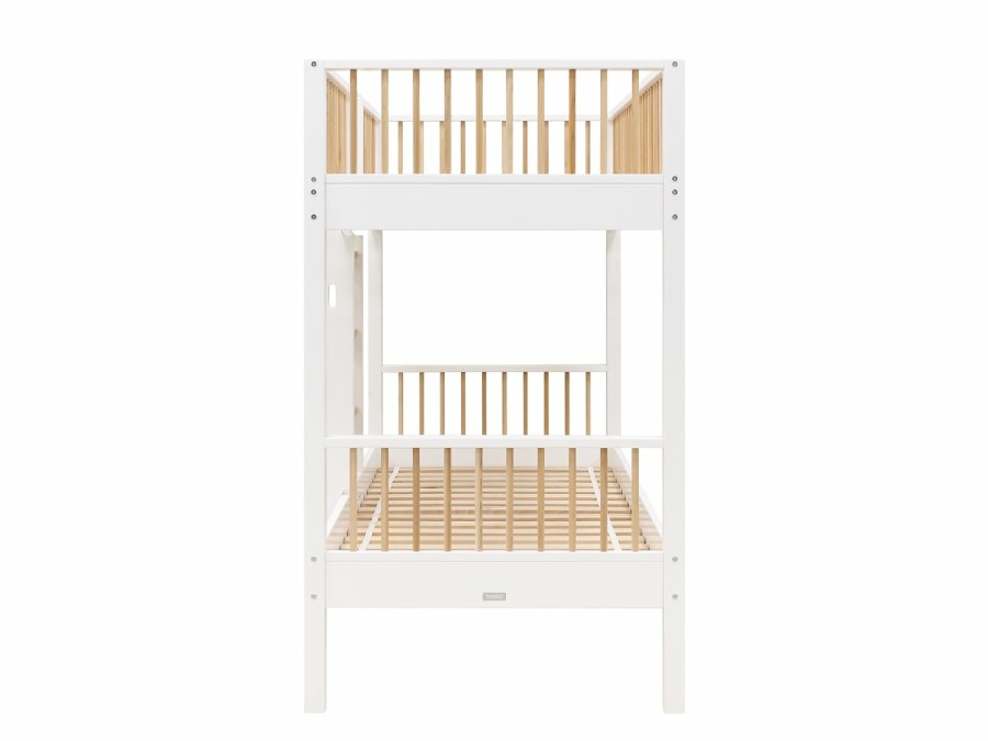 Bopita Ivo stapelbed 90x200 wit / naturel - Afbeelding 5