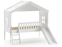 Vipack Housebeds halfhoogslaper met glijbaan