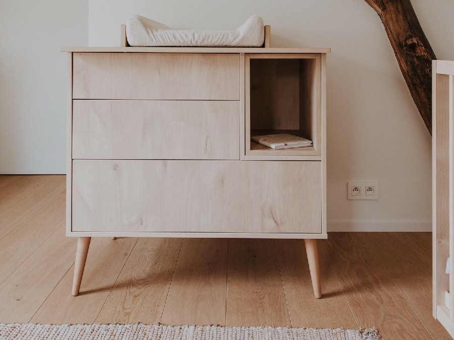 Quax Cocoon 3-delige babykamer natural oak - Afbeelding 12