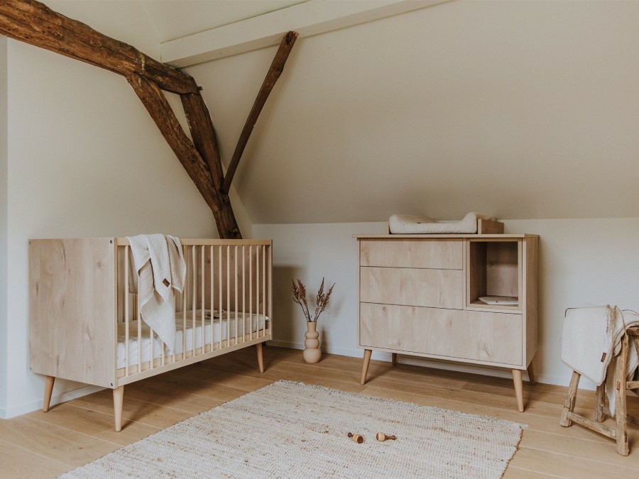 Quax Cocoon ledikant 60x120 Natural Oak - Afbeelding 5