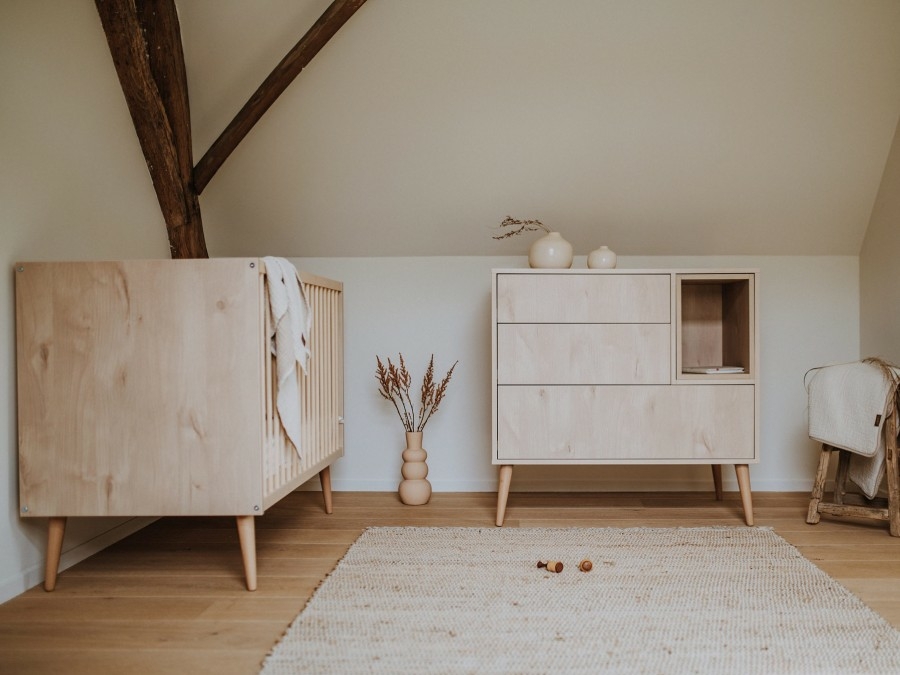 Quax Cocoon 3-delige babykamer natural oak - Afbeelding 13