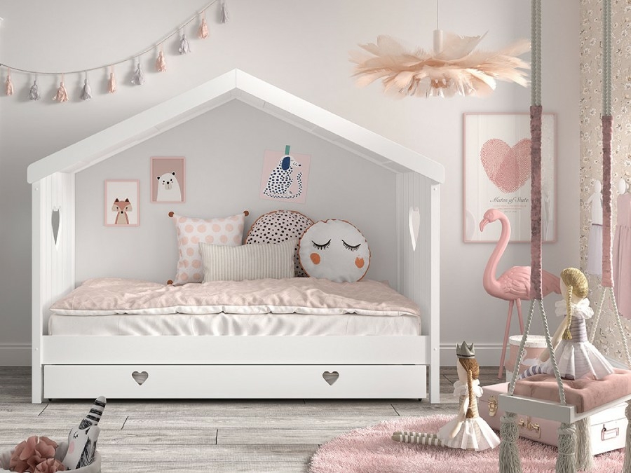Vipack Amori huisbed + Bedlade - Afbeelding 3