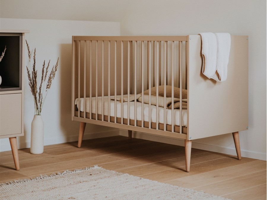Quax Cocoon ledikant 60x120 Latte - Afbeelding 4