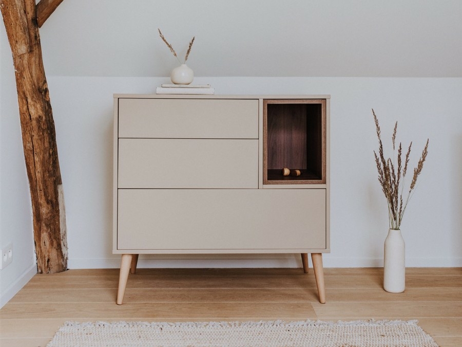 Quax Cocoon commode Latte - Afbeelding 5