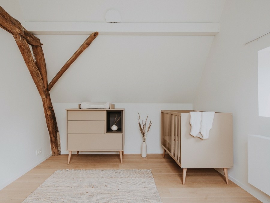 Quax Cocoon ledikant 60x120 Latte - Afbeelding 7
